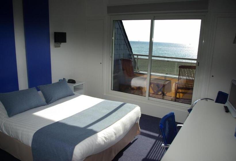 חדר סטנדרט נוף לים עם מרפסת, Le Sterenn