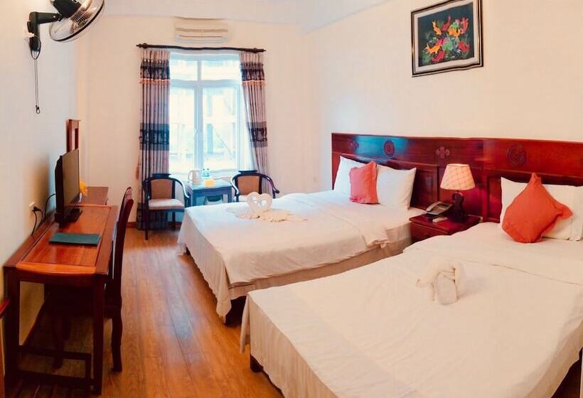 اتاق لوکس سه تخته, Yen Nhi Hotel Ninh Binh