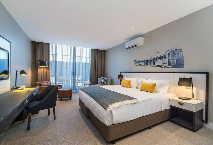 스탠다드 룸 킹사이즈 침대, Peppers Docklands