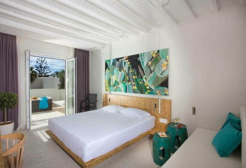 سوئیت با وان آب گرم, Mykonos Dove Beachfront