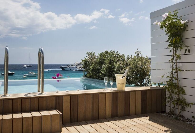 سوییت با چشم‌انداز دریا, Mykonos Dove Beachfront