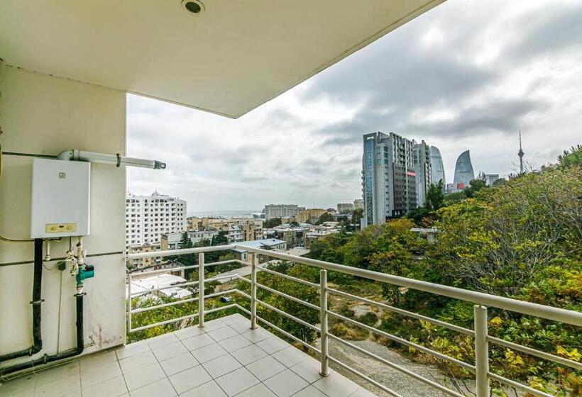 带1个卧室的带海景的公寓, Sea View Hotel Apart