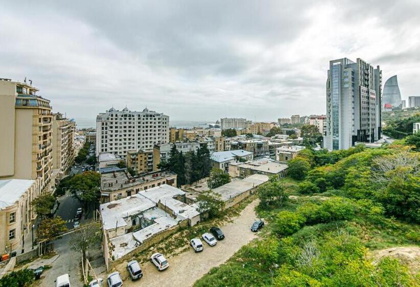 带1个卧室带花园景观的公寓, Sea View Hotel Apart