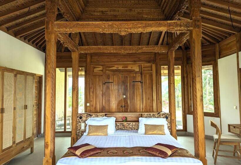 Номер Deluxe с Балконом, Puri Dajuma Terrace Eco Lodge & Spa