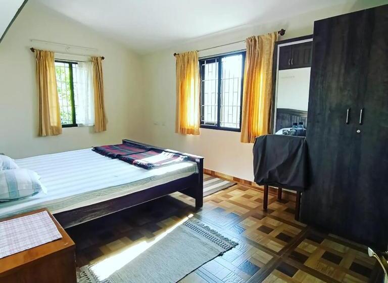 标准间带露台, Mithila House Homestay