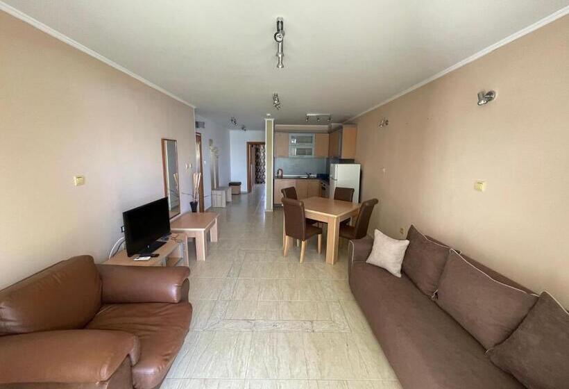 آپارتمان 1 خوابه با چشم‌انداز دریا, Marina Apartments St. Vlas