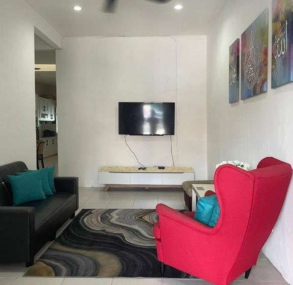 침실 1개 테라스 아파트, Homestay Samsul Sungkai