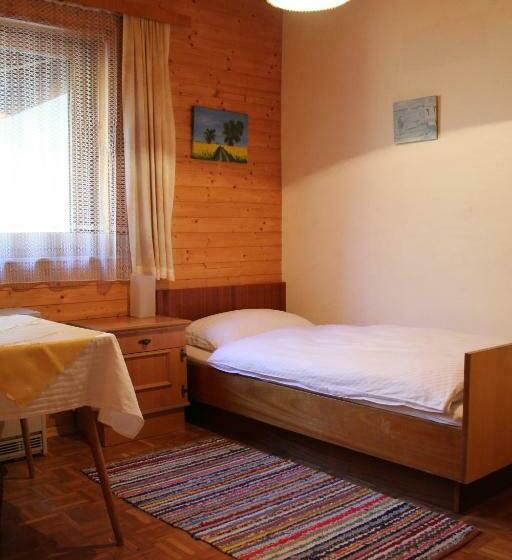 חדר סטנדרד יחיד חדר אמבטיה משותף, Gästehaus Moser