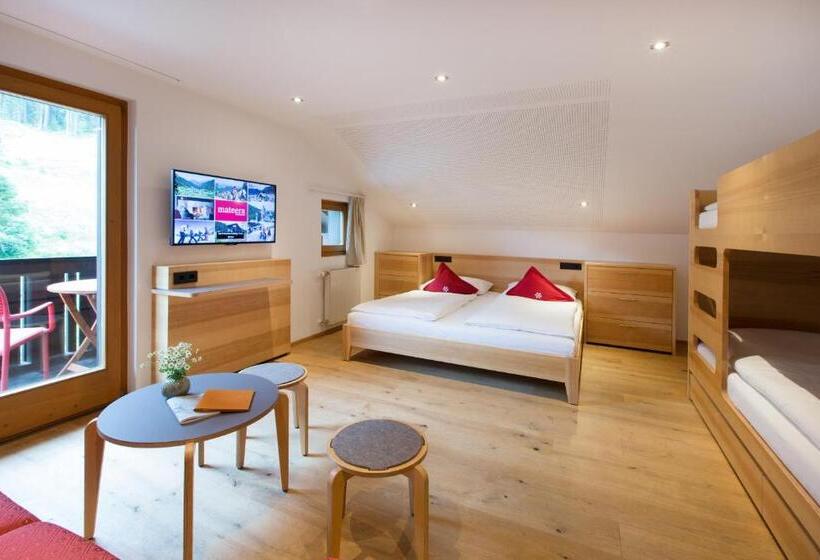 غرفة عائلية, Familienhotel Mateera Gargellen / Montafon
