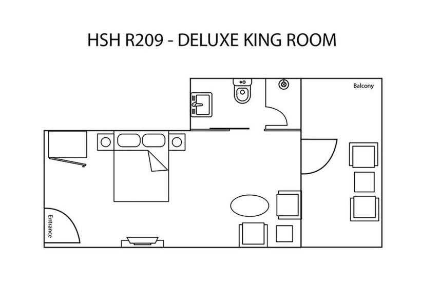 Chambre Deluxe, Heeren Straits