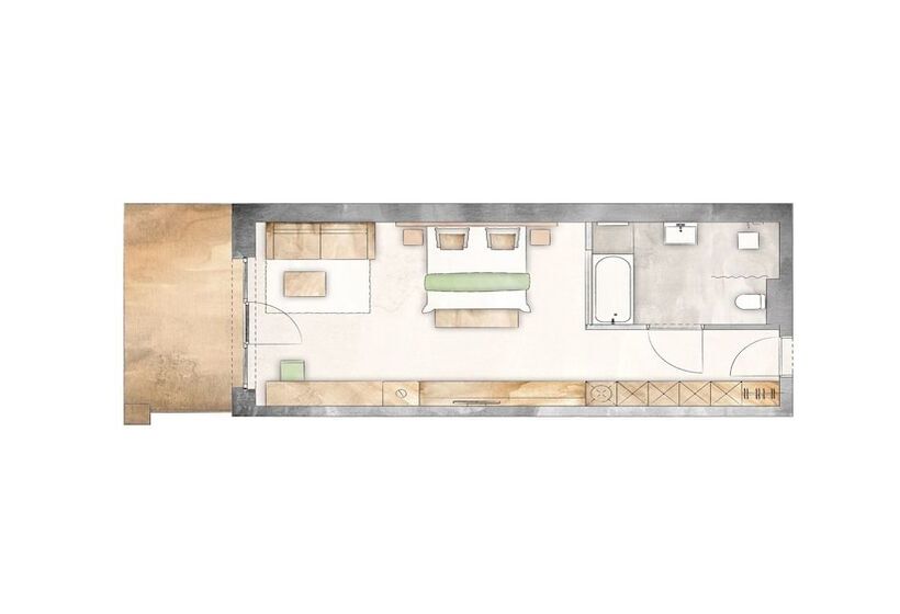 Полулюкс, Living & Spa Vitalhotel Edelweiss