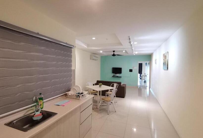 آپارتمان لوکس 1 خوابه, Marina Island Lumut Homestay By Goopro