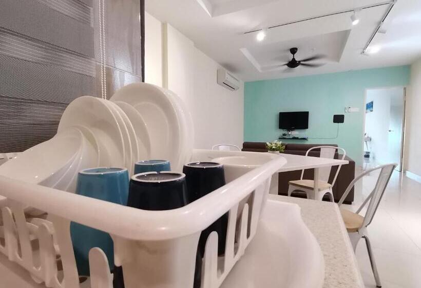 سوییت خانوادگی, Marina Island Lumut Homestay By Goopro