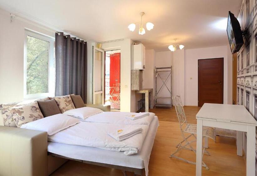 اتاق استاندارد با سرویس بهداشتی مشترک, Family Hotel Amor