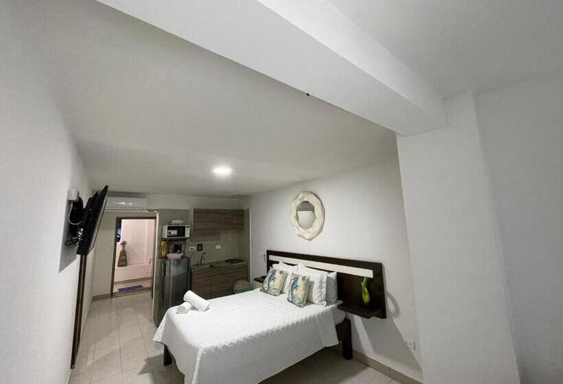 침실 1개 발코니 아파트, Apartahotel Beirut Inn
