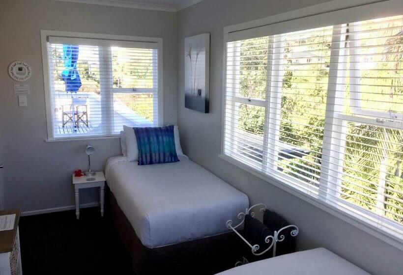 스탠다드 룸 바다 전망, Kiwi House Waiheke