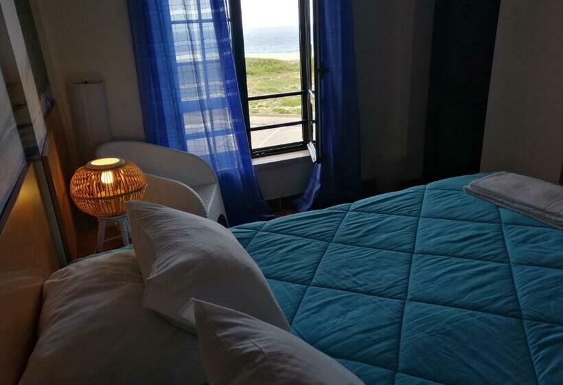Номер Стандарт Совместная Ванная, Supertubos Beach Hostel