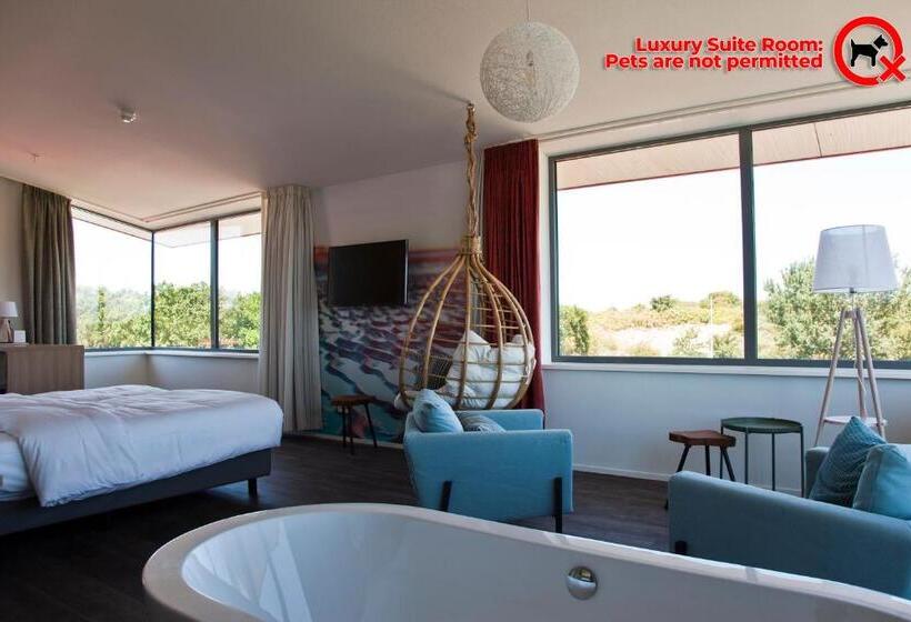 Suite with lake view, Strandhotel Duinoord