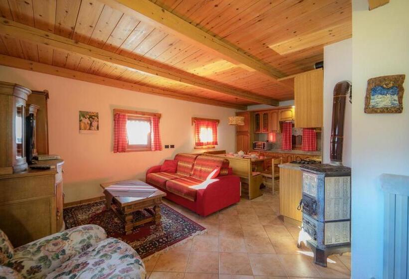 Апартаменты 1 Спальня, Alpino Lodge Bivio