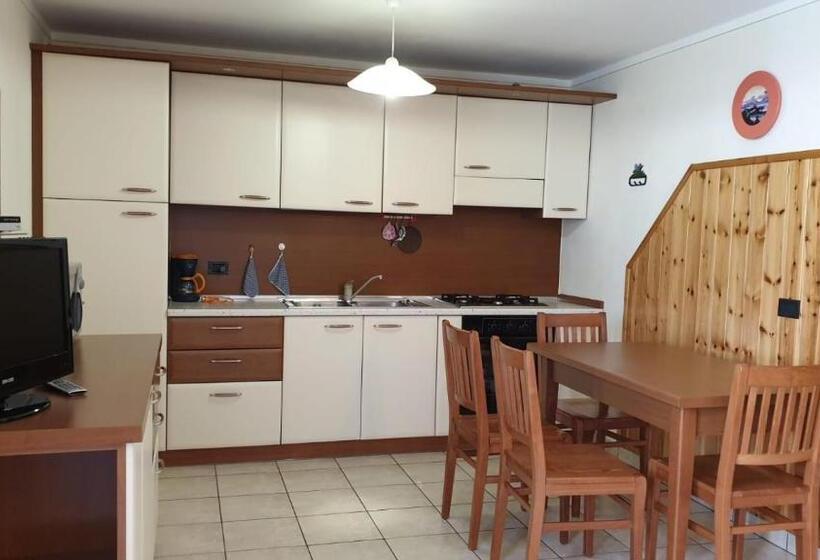 Апартаменты 1 Спальня Нижний Этаж, Alpino Lodge Bivio
