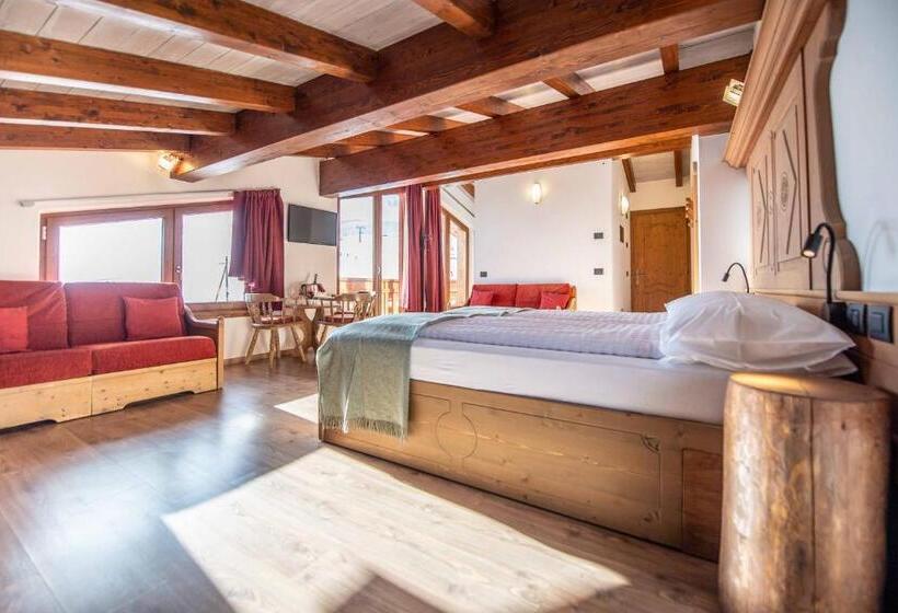 Семейный Номер Deluxe, Alpino Lodge Bivio