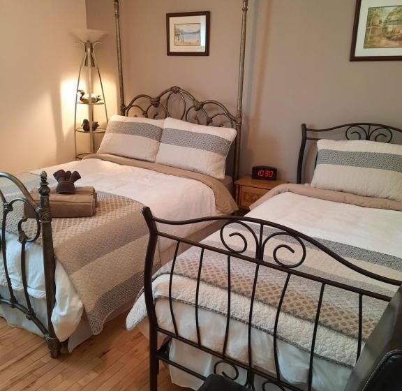 ２ベッドスイートルーム, Au Coeur De Magog B&b