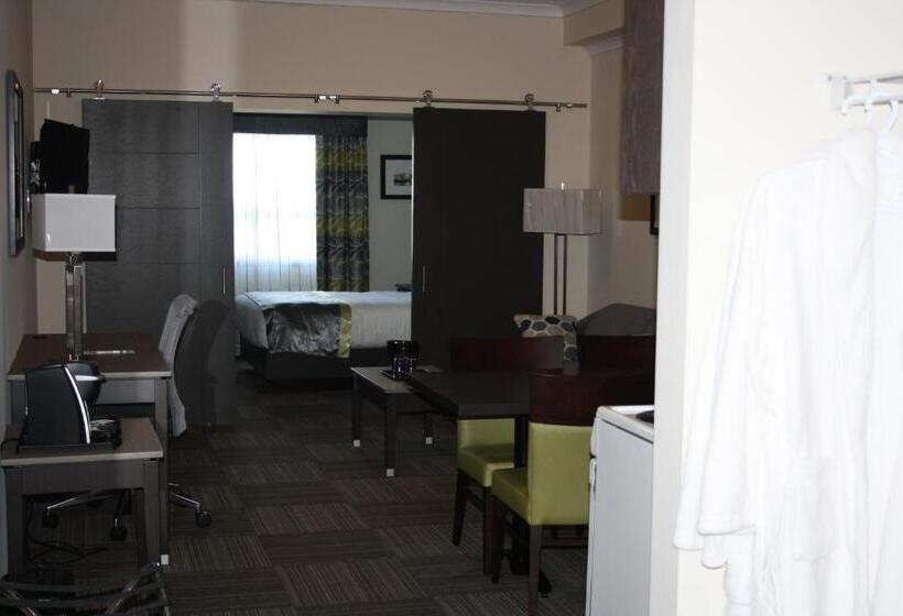 סוויטה עם ג'קוזי, Crossroads Inn & Suites