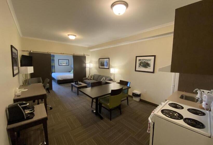 Полулюкс, Crossroads Inn & Suites