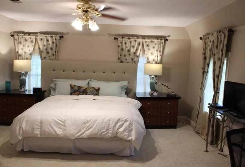 스탠다드 룸 킹사이즈 침대, Huffman House Bed & Breakfast