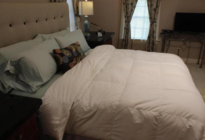 キングサイズベッドのデラックスルーム, Huffman House Bed & Breakfast