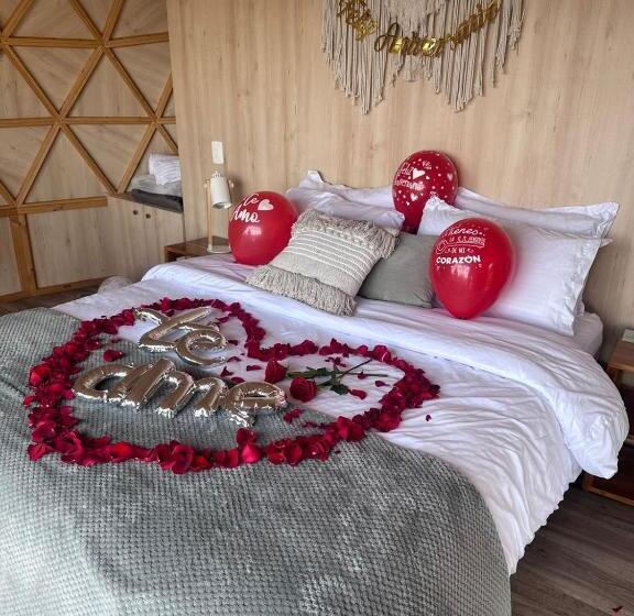 스탠다드 룸 킹사이즈 침대, Santuario Glamping