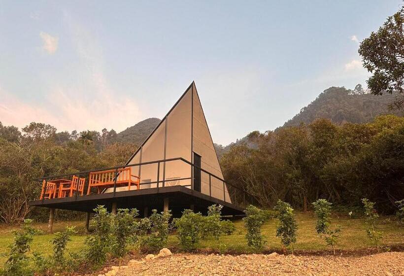 디럭스 스위트 킹 침대, Santuario Glamping