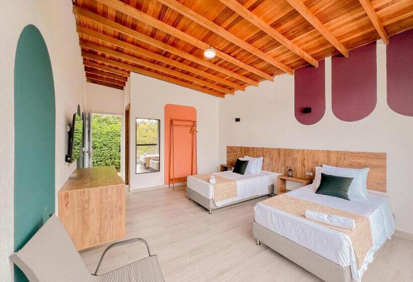 스탠다드 룸, Viajero Guatapé Hostel & Lake Club