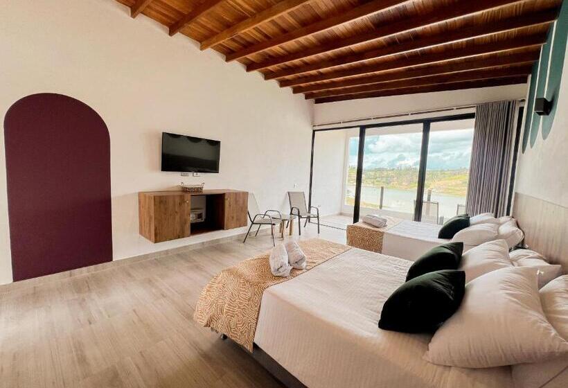 수피리어 룸, Viajero Guatapé Hostel & Lake Club