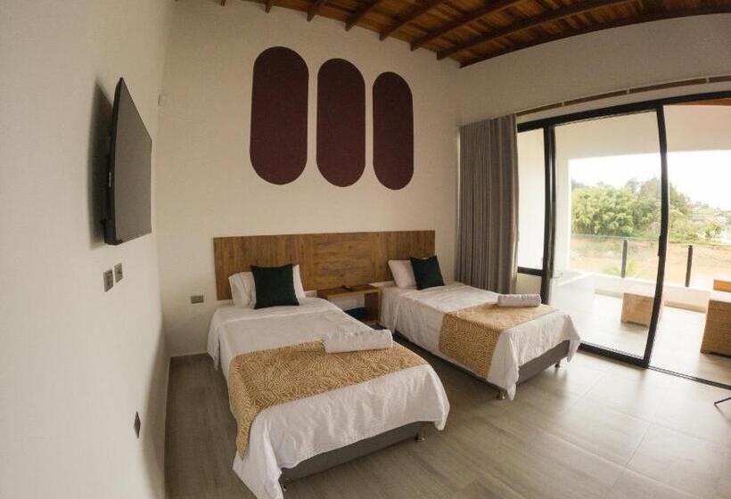 스탠다드 트리플 룸, Viajero Guatapé Hostel & Lake Club