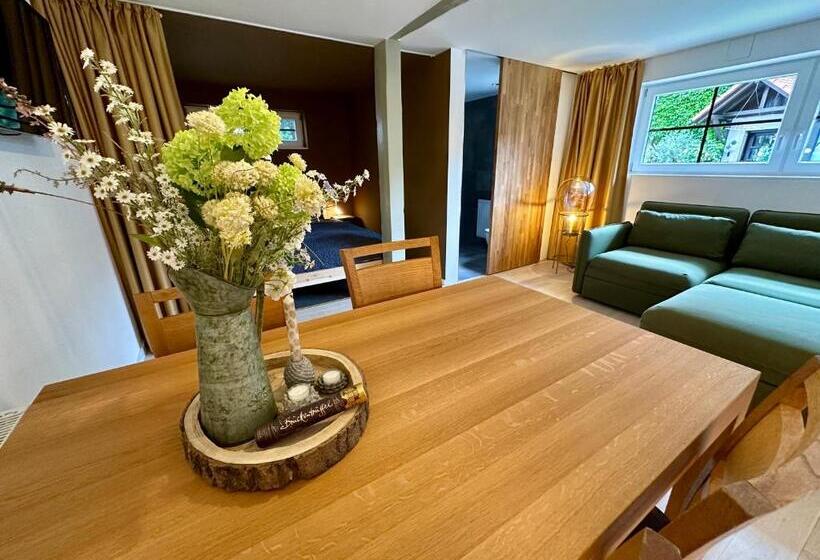 Апартаменты 1 Спальня Нижний Этаж, Bio Kastanienhof Erfurt   Appartements Und Ayurvedische Jurten