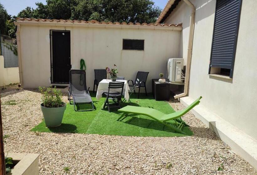 スタンダードルーム, Chez Brigitte Chambre D Hôte Avec Cour Privative,piscine