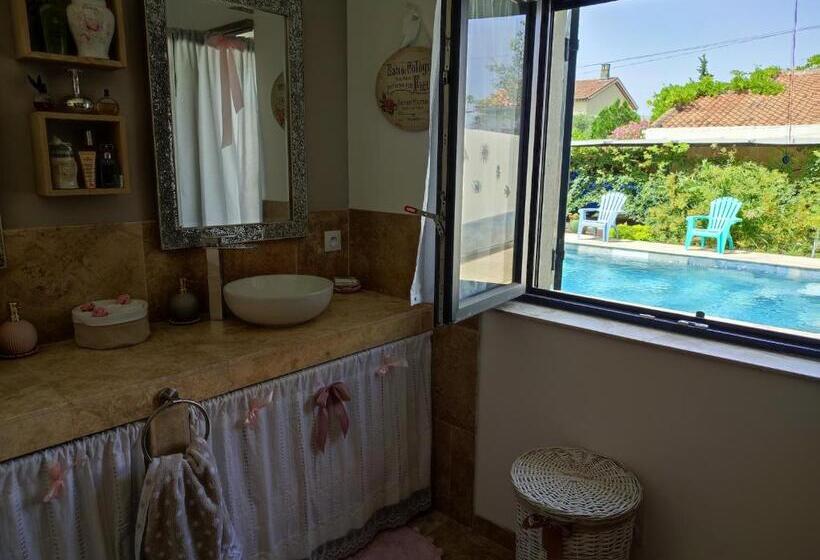 スタンダードルーム, Chez Brigitte Chambre D Hôte Avec Cour Privative,piscine