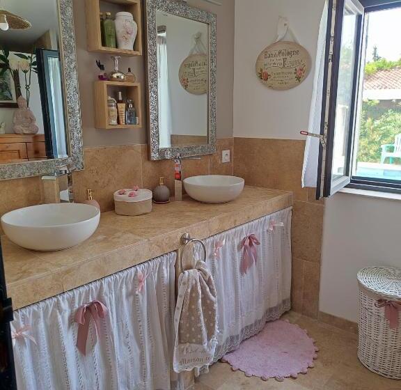 スタンダードルーム, Chez Brigitte Chambre D Hôte Avec Cour Privative,piscine