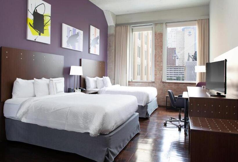 Номер Стандарт, Fairfield Inn & Suites By Marriott Dallas Downtown