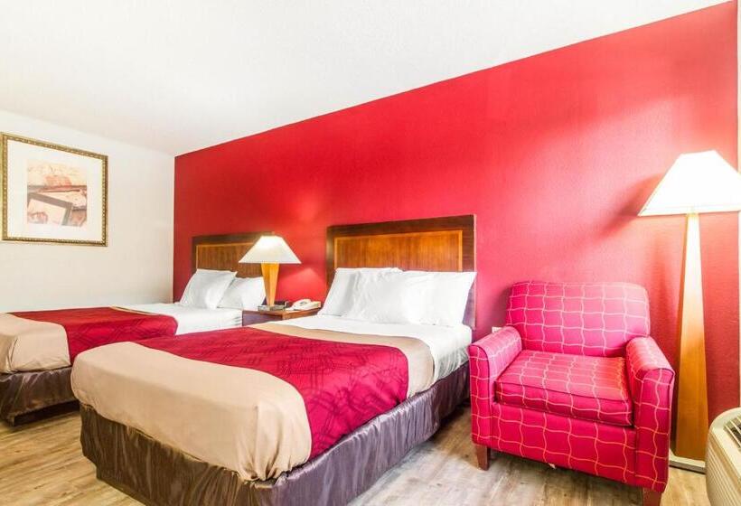 Standaardkamer met 2 Tweepersoonsbedden, Econo Lodge
