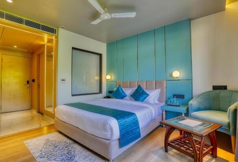 Номер Deluxe Кровать Кинг, Gloab Residency Near Delhi Airport