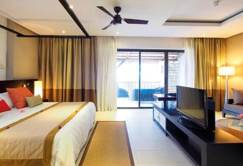 اتاق استاندارد با چشم‌انداز دریا, Crystal Beach Resort Belle Mare