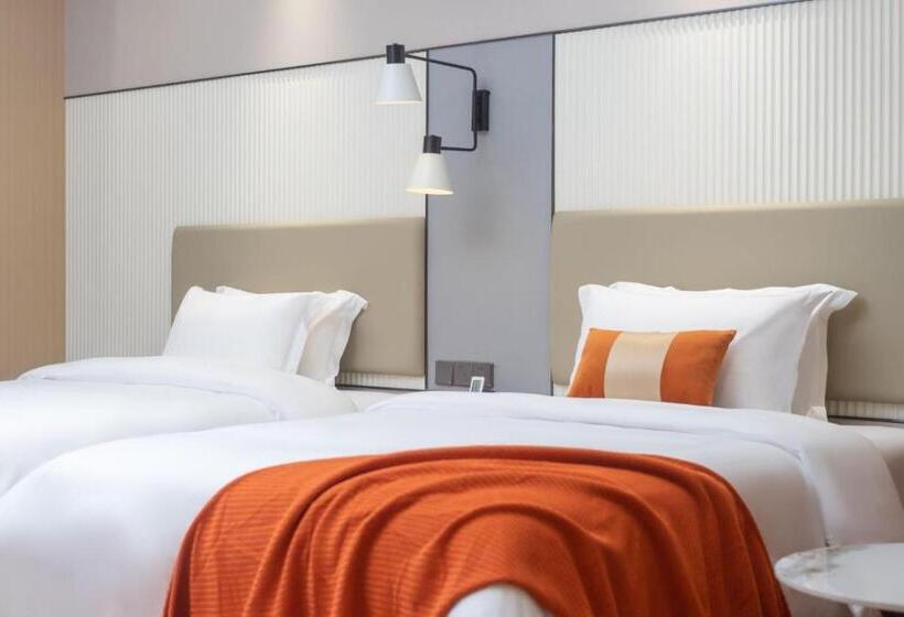 Quarto Estandar 2 Camas Casal, Guangzhou Yashe International Apartment