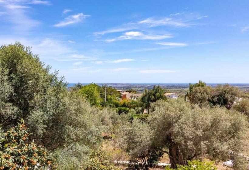 اتاق استاندارد چهار تخته با چشم‌انداز دریا, Casale Antiche Mura Siracusa