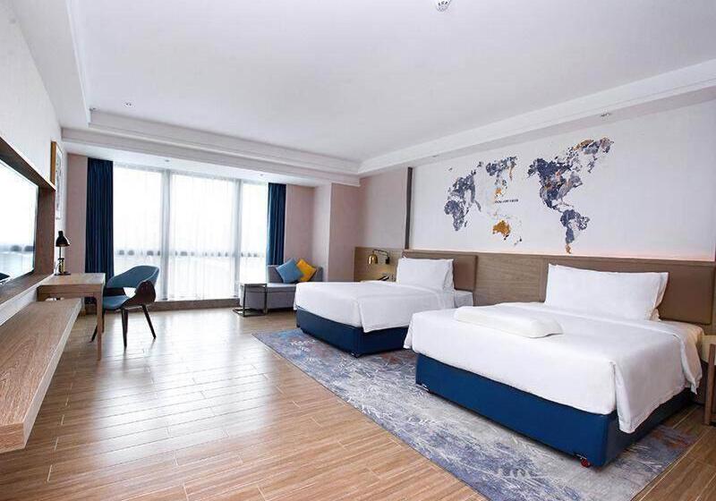 Номер Superior с Видом, Kyriad Marvelous Hotel Shenzhen Linheng Plaza Liuyue Subway Station