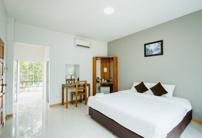 اتاق استاندارد با چشم‌انداز رودخانه, Lamphurai Riverside Resort And Spa