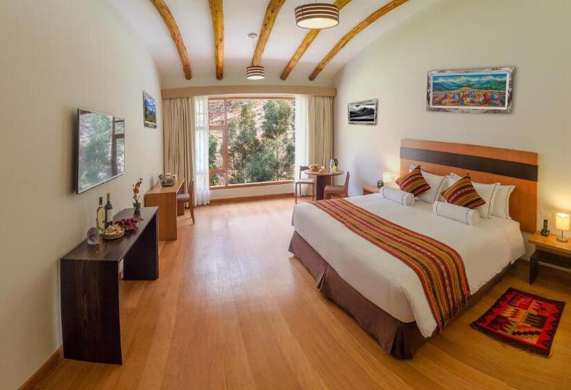 اتاق لوکس با تخت بزرگ, Taypikala Deluxe Valle Sagrado
