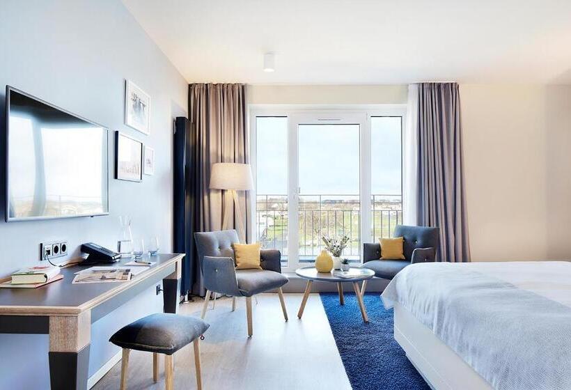 バルコニー付きデラックスルーム, Küstenperle Strandhotel & Spa