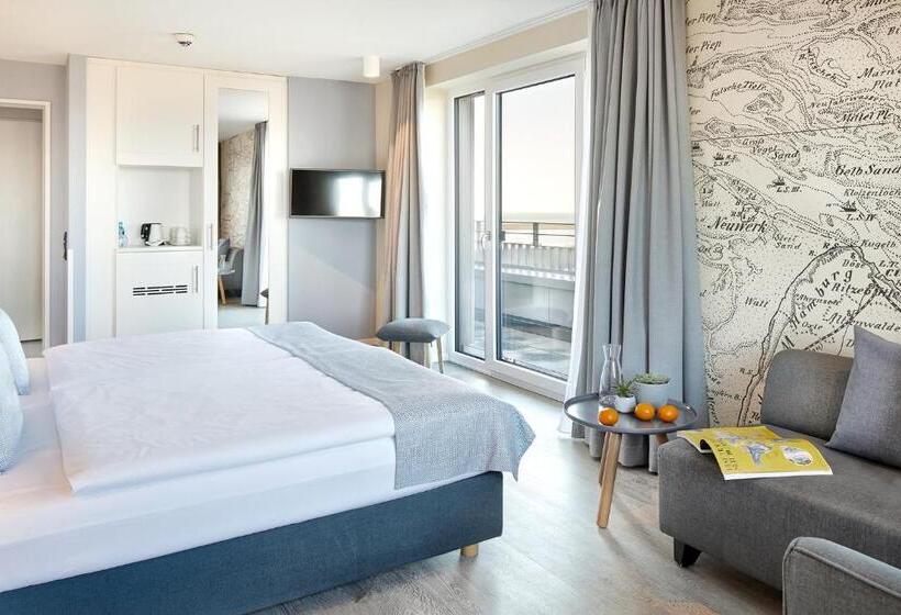 サイドシービューファミリールーム, Küstenperle Strandhotel & Spa